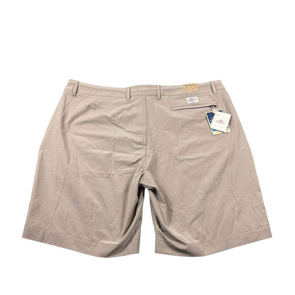 Faherty Tan Performance Belt Loop All Day Short Mens 42 NWT Khaki Brown